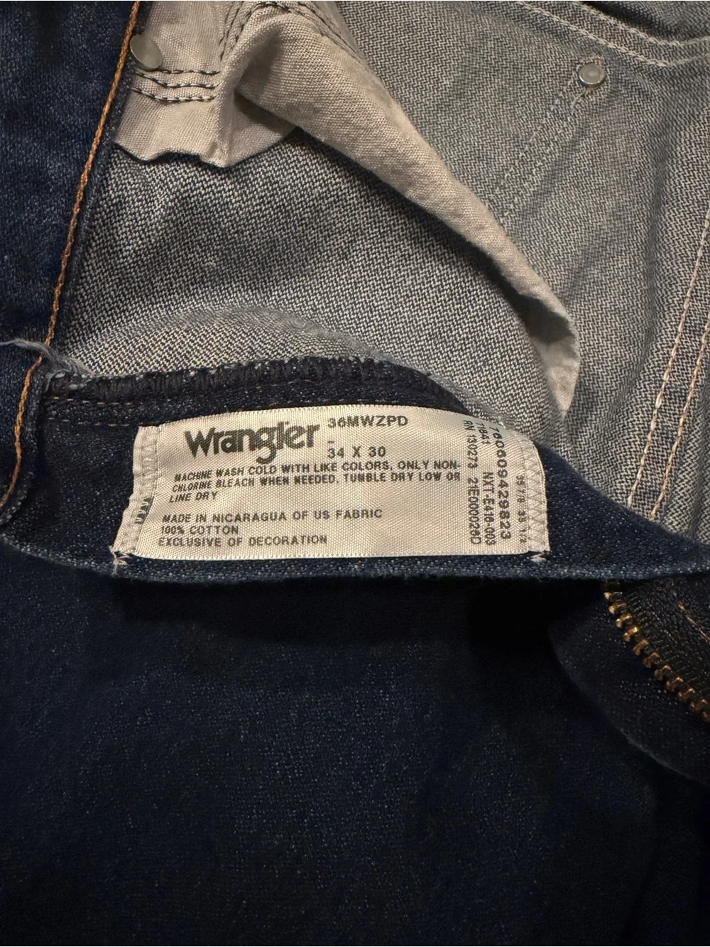 Wrangler 36MWZ Slim Bootcut Jeans